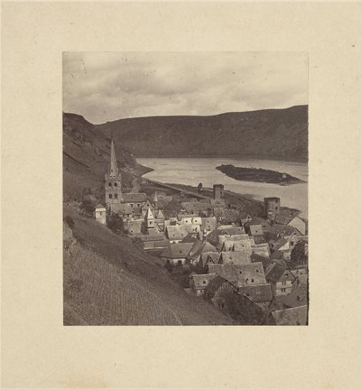 Vista del Rin de Adolphe Braun