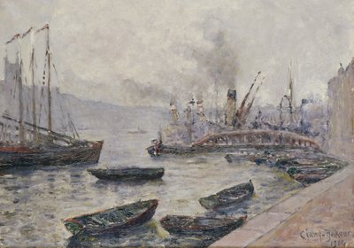 Puente de Londres, 1904 de Adolphe Clary Baroux