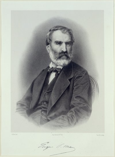 Retrato del escritor Eugène Pelletan 1813-1884 de Adolphe Guillon
