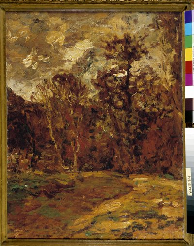 Paisaje de otoño de Adolphe Joseph Thomas Monticelli