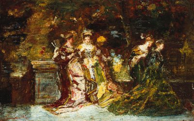 Fiesta Galante de Adolphe Joseph Thomas Monticelli