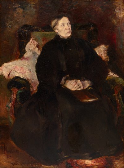 Retrato de una dama de Adolphe Joseph Thomas Monticelli