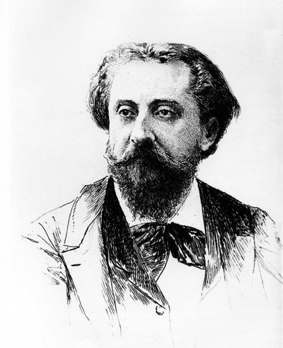 Catulle Mendes de Adolphe Lalauze