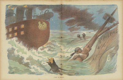 Ilustración para Le Rire de Adolphe Leon Willette