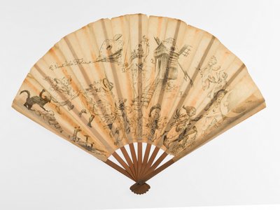 Der Wind des Wahnsinns de Adolphe Leon Willette