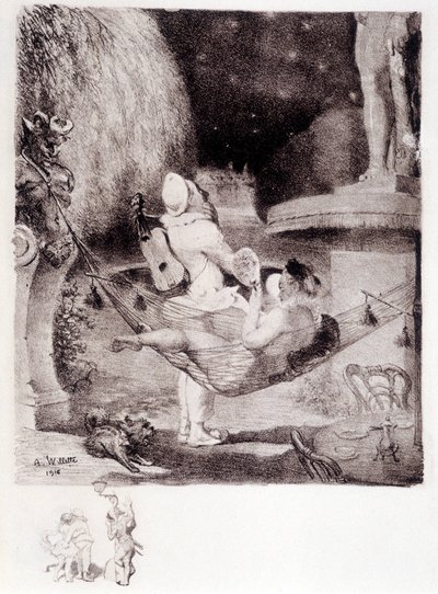 La envidia de Adolphe Leon Willette
