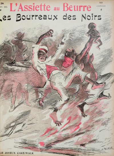 Los Verdugos de los Negros, portada de 