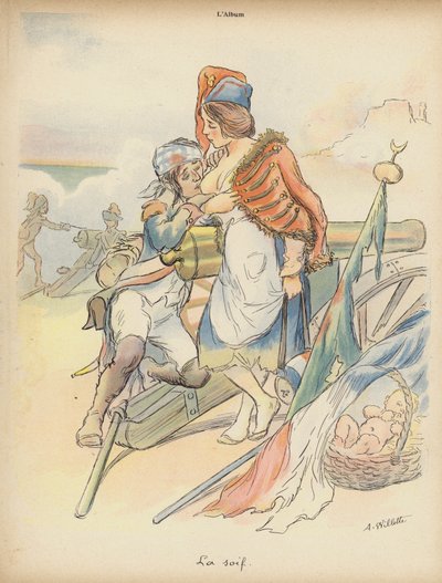 Sed de Adolphe Leon Willette