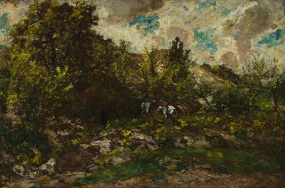 Otoño, c. 1867-1869 de Adolphe Joseph Thomas Monticelli