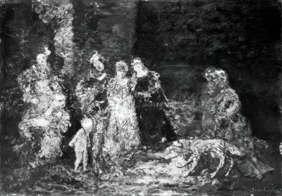 Las hadas, 1870-80 de Adolphe Monticelli
