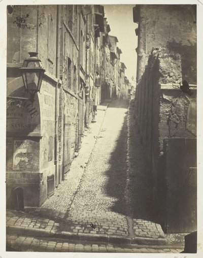 Rue des Grands Carmes, Vista desde Rue Ste. Marthe de Adolphe Terris