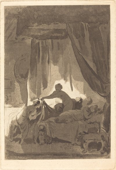 La Gioconda de Adolphe Théodore Jules Martial Potémont after Jean Honoré Fragonard