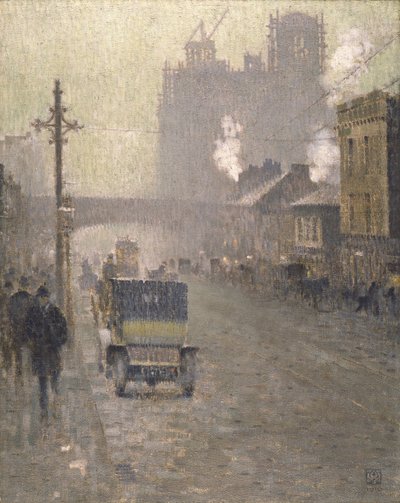 Oxford Road, Manchester de Adolphe Valette