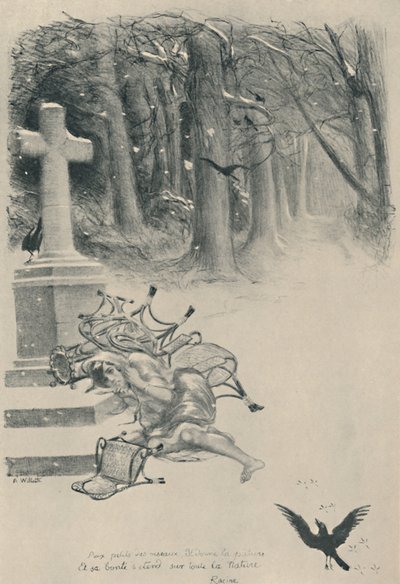 La Cigale, 1919 de Adolphe Leon Willette