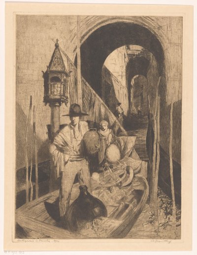Antiquair in Venetië (título original del objeto) de Adriaan J. van 