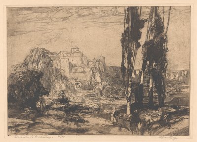Romantisch landschap (título original del objeto) de Adriaan J. van 