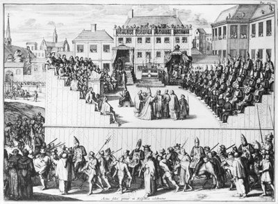 Juicio de la Inquisición en España de Adriaan Schoonebeek