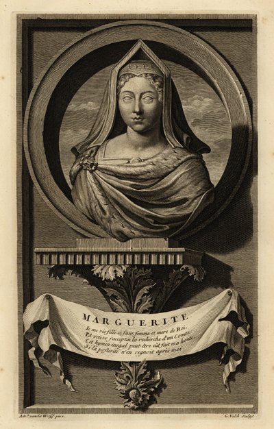 Margarita Tudor (1489-1541) (grabado) de Adriaan van der (after) Werff