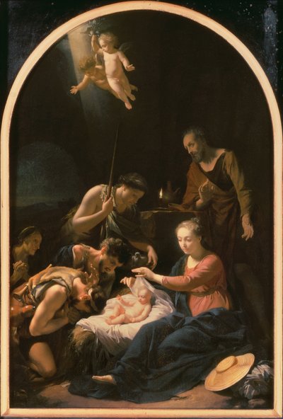 Adoración de los pastores, 1703 de Adriaan van der Werff