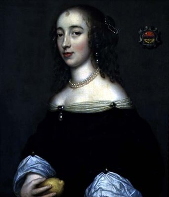 Retrato de una Dama, posiblemente Margaret Lemon, c.1665 de Adriaen (circle of) Hanneman