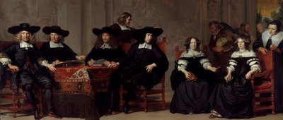 Gobernadores y gobernadoras de la Casa de Huéspedes de Ancianos y Ancianas de Adriaen Backer