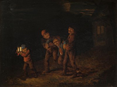 Llevando al Borracho a Casa de Adriaen Brouwer