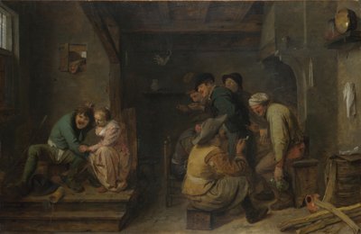 Escena de taberna, c. 1635 de Adriaen Brouwer