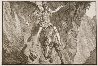 El sacrificio de Curcio de Adriaen Brouwer