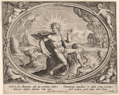 Ignis (Fuego) de Adriaen Collaert