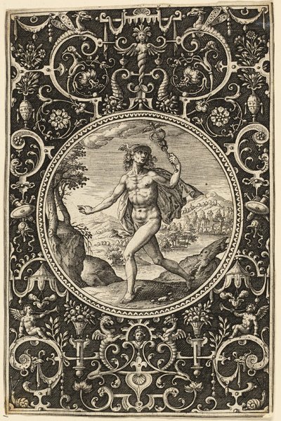 Mercurio de Adriaen Collaert