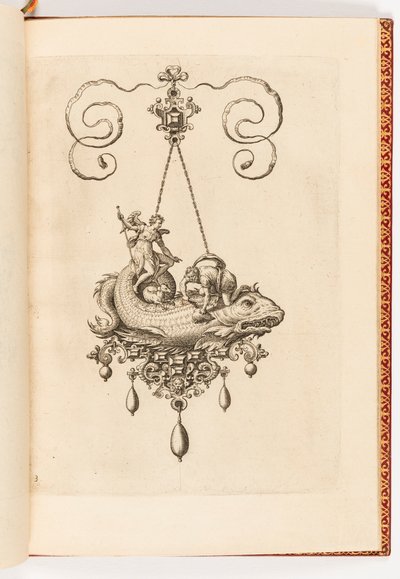 Placa 3, de Bullarum Inaurium etc. Archetypi Artificiosi Pars Altera de Adriaen Collaert