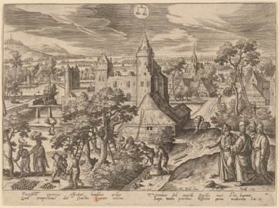 La parábola de la higuera estéril de Adriaen Collaert after Hans Bol