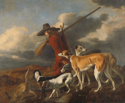 El cazador de Adriaen Cornelisz Beeldemaker