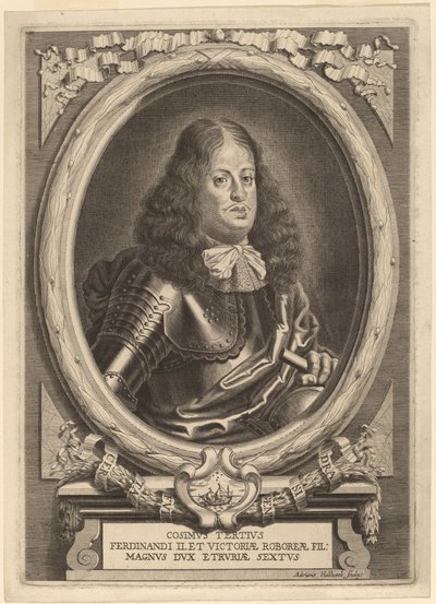 Cosimo III, Gran Duque de Toscana de Adriaen Haelwegh