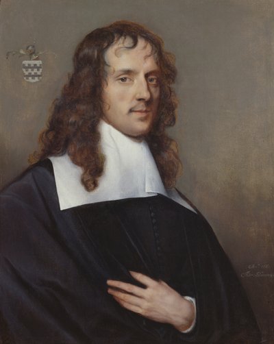Retrato de Nicolas van der Haer, 1661 de Adriaen Hanneman