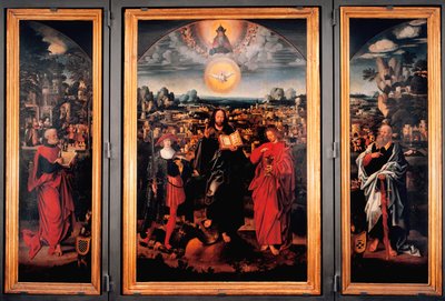 Tríptico de San Pancracio de Adriaen Isenbrandt or Isenbrant