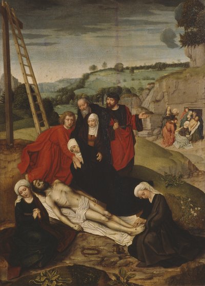 El lamento sobre Cristo de Adriaen Isenbrandt or Isenbrant