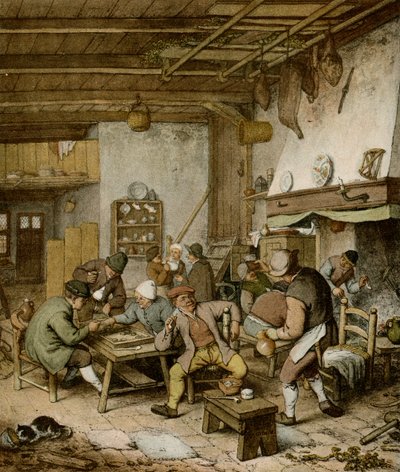 Taberna campesina holandesa de Adriaen Jansz. van Ostade