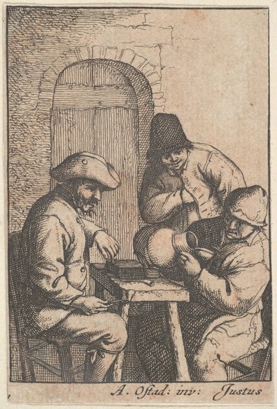 Jarra Vacía, 1610-85 de Adriaen Jansz. van Ostade