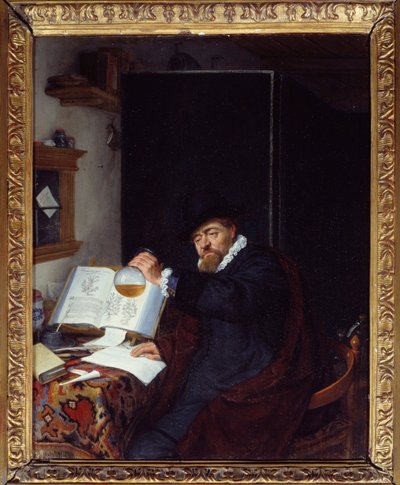 Medicina: El análisis de la orina de Adriaen Jansz. van Ostade