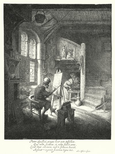 El pintor de Adriaen Jansz. van Ostade