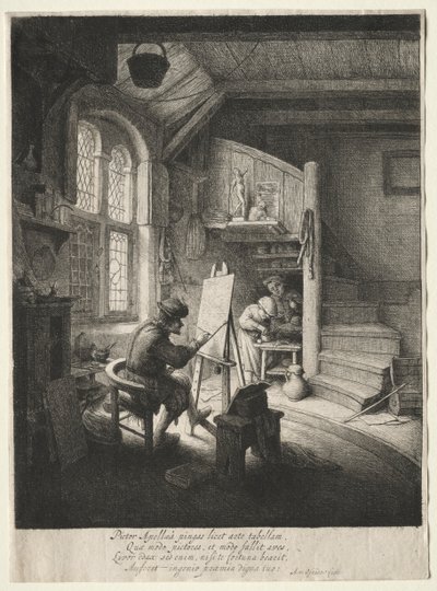 El Estudio del Pintor de Adriaen Jansz. van Ostade