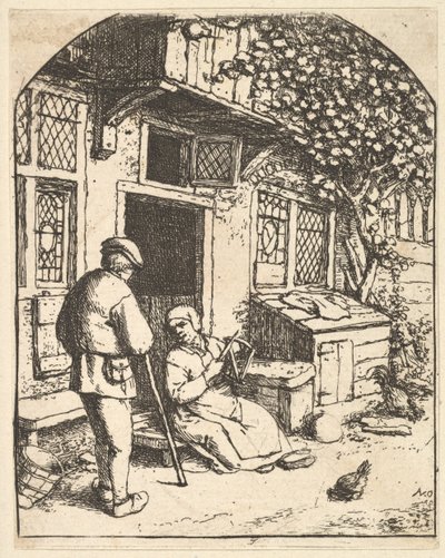 El devanador, 1610-85 de Adriaen Jansz. van Ostade