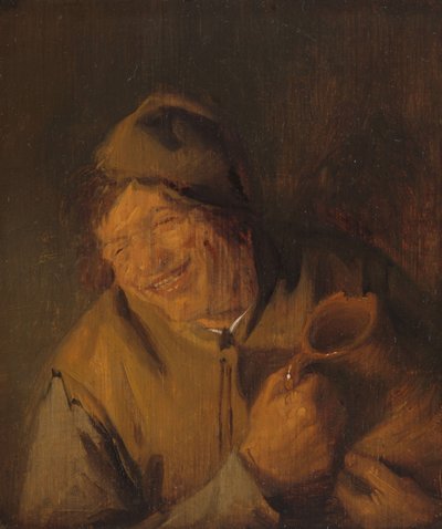 El campesino alegre de Adriaen Jansz. van Ostade