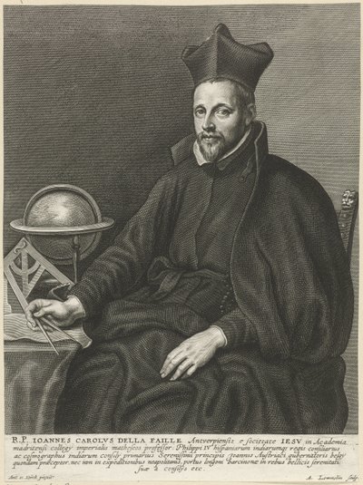 Retrato de Johannes Carolus de la Faille de Adriaen Lommelin
