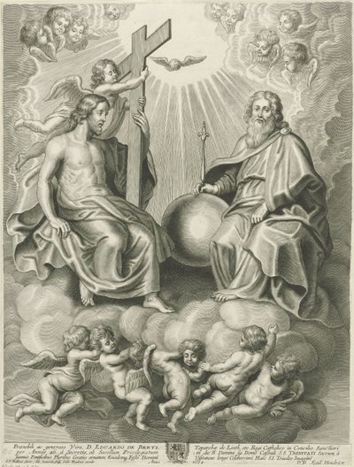 Triunfo de la Santísima Trinidad de Adriaen Lommelin