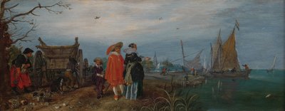 Otoño (conversación) de Adriaen Pietersz van de Venne