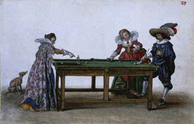 Juego de Billar de Adriaen Pietersz van de Venne