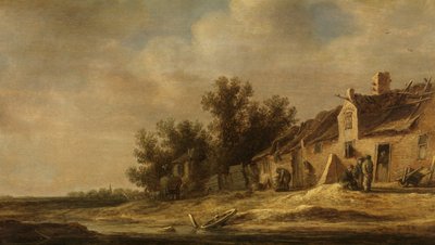 Paisaje (óleo sobre tabla) de Adriaen Thomasz Key