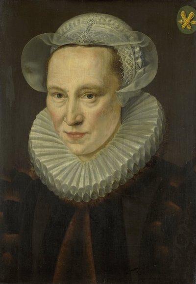 Retrato de Grietje Pietersdr Codde (fallecida en 1607) de Adriaen Thomasz. Key
